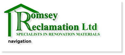 R omsey eclamation R omsey eclamation Ltd  SPECIALISTS IN RENOVATION MATERIALS navigation