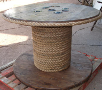 Cable Drum with Rope
