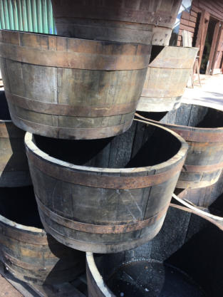 Barrels Half Whiskey
