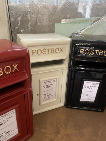 vintage letter boxes 