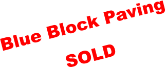 Blue Block Paving SOLD